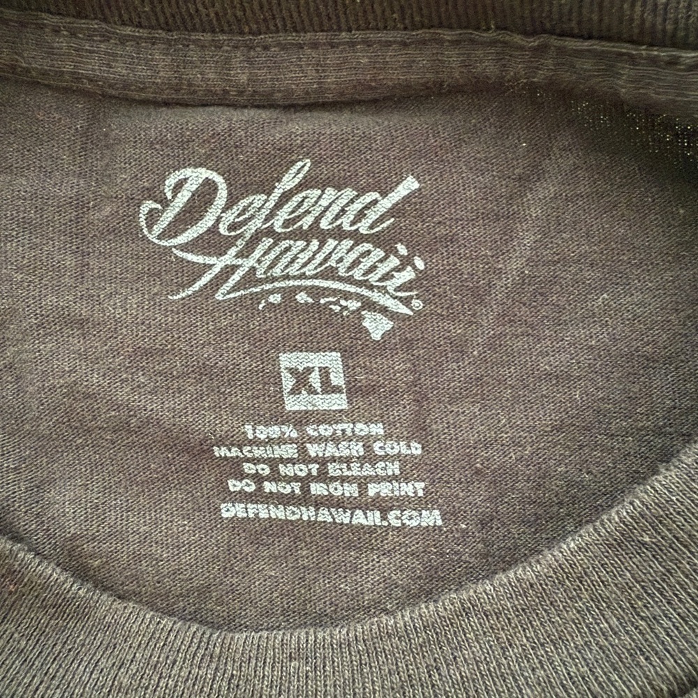 Defend Hawaii Aloha Hawaiian Surf Tee Shirt Men XL - Picture 3 of 6